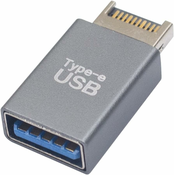 Generic Pretvornik adapterja USB 3.1 za matično ploščo, 1 paket, 3.1 USB Type-E moški v USB3.0 ženski notranji adapter za matično ploščo za računalnike., (21127339)