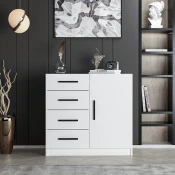 Hanah Home Komoda Kale 90x47x85cm Bela