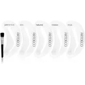 Artdeco Eye Brow Stencils With Brush Applicator 5 šablon in čopič za obrvi 5 ks