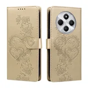 Infostyle Preklopni ovitek za Xiaomi Redmi 14C – zlato srce
