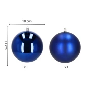 Springos CA1192 BOŽIČNE KROGLE 10 CM 6 KOS.