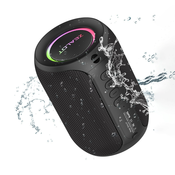 Bluetooth zvočnik Zealot Vibe 15W - prenosni zvočnik z močnimi basi, RGB osvetlitvijo in USB/microSD/AUX predvajanjem