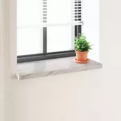 vidaXL Okenski nadstrešek Marmorna tekstura 60 x 40 x 4,5 cm PVC