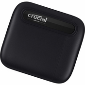 CRUCIAL prijenosni SSD X6 500 GB crni - vanjski solid state disk USB 3.1 Type-C
