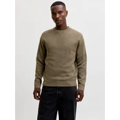 JACK & JONES Pulover JWHMILANO greige