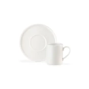 Madame Coco Set šoljica za kafu Dory, 110ml, 6 komada, Beli