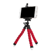 Stativ Tripod za mobilni telefon Mini Soft, Crveni