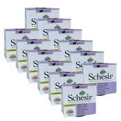 Schesir macka tunjevina s piletinom u juhi 12 x 70 g