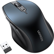 Brezžična miška UGREEN Bluetooth 5.0 in 2,4 Ghz z USB sprejemnikom s 5 gumbi za MacBook, PC, namizni računalnik, Chromebook