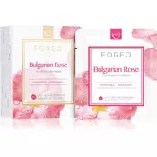 FOREO Farm to Face Bulgarian Rose hidratantna maska 6 × 6 g