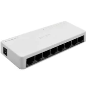 Switch Mrežni preklopnik Qoltec, 8x 100Mbps RJ45