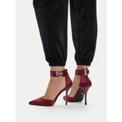 Čevlji z visoko peto Juicy Couture EO-LH24018-2A Bordo rdeča