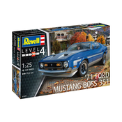Plastični model avtomobila 07699 - 71 Ford Mustang Boss 351 (1:25)
