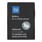 Blue Star Baterija za Nokia 6111/7370/N76/2630/2760/N75/2600 Classic, 1000 mAh, Blue Star Premium