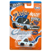 Hot Wheels Silver Series: Tooned Gulf 1970 Dodge Charger avtomobilček 1/64 - Mattel