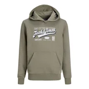 Jack & Jones Junior Majica marine/kaki/bela