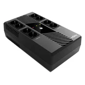 NJOY Uninterruptible Token 600, 600VA, 360W, linijski interaktivni UPS UPCSBLS660TTOAZ01B