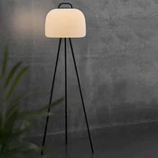 Nordlux LED stoječa svetilka Kettle Tripod kovinska, senčnik 36 cm - Dizajn - bel, črn - Kovina