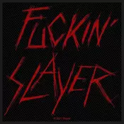 Slayer Fuckin Slayer Našitek za šivanje 100 x 100 mm