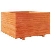Vrtna sadilica voštano smede boje 80x80x49,5 cm od borovine