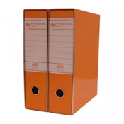 Mark Registratori Registrator A4 sa metalnim ojacanjem plastificiran narandžasti široki ( 7232 )