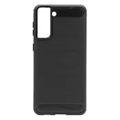 Samsung Galaxy S21+ - Gumiran ovitek (TPU) - črn A-Type