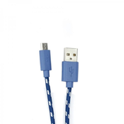 Kabel USB tip A-MUSB tip micro B-M 1.0m Blue - SBOX pleteni