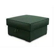 Taburet SMART COSARO XL z zabojem 71x71 cm, temno zelen