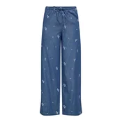 JDY Hlače JDYKAI moder denim/bela