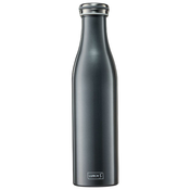 Termo steklenica 750ml/metalno siva/inox