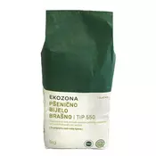 EKOZONA Pšenično bijelo brašno tip 550, (3858886175322)