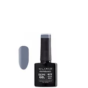 Elixir Gel lak za nokte 977 Slate Gray, 8ml, Sivi