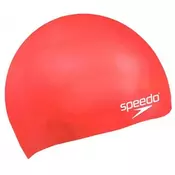 Speedo MOULD SILC CAP JU, dječija kapa za plivanje, crvena 870990