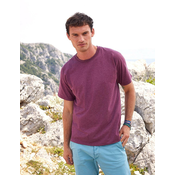 Burgundy Mens T-shirt Valueweight Fruit of the Loom