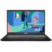 MSI Modern 15 Ryzen 5 7530U laptop, 16 GB, 512 GB, Windows 11 Home