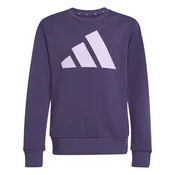 Adidas JG BL FT SWT, djeci pulover, ljubicasta KRJ97