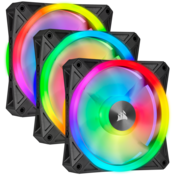 Corsair iCUE QL120 RGB PWM 3-pack | 120 mm ventilator s rasvjetnim čvorom CORE