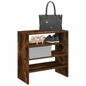 Vidaxl vidaXL Stojala za čevlje 2 kosa dimljen hrast 60x30x30,5 cm