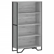 Regal za knjige boja hrasta 80x31x137,5 cm konstruirano drvo