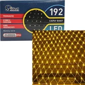 shumee LED lučke za božično drevo na mreži 3x2m, toplo bela, napajane iz omrežja, namenjene za zunanjo uporabo