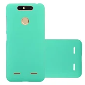 Cadorabo CADORABO primera, združljiv z ZTE v Frosty Green - Hard Case zaščitni pokrov v zmrznjenem videzu proti praskam in udarcem, (20567872)