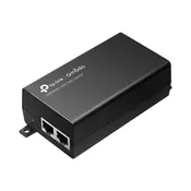 TP-LINK POE260S (TL-POE260S) PoE Injector - 2.5 Gbps - AC Input 100-240 V - 30 Watt - 1 Output Connector