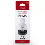 Canon original ink GI-40 PGBK, 3385C001, black, 6000str., 170ml, výpredaj, cena platná do vypredania zásob, -