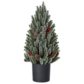 HOMCOM HOMCOM božično drevo PE, plastika O27 x 47V cm zeleno, (5000242557)