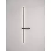 DANESSA ZIDNA LED SVJETILJKA CRNA 10W IP20 CCT 2700-3000K NL9003016