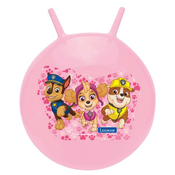 Napihljiva skakalna žoga 45 cm roza Paw Patrol