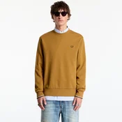 Mikina FRED PERRY Crew Neck Sweatshirt Mustard XL