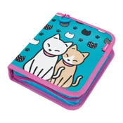 Connect Puna pernica za devojcice Meow 1A, Plavo - roze
