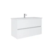 Dřevojas - Kopalniška omarica z umivalnikom BANO 100x47 cm bela