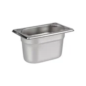 Nerjaveča gastronorm posoda APS GN 1/9, višina 100 mm, prostornina 1 l
